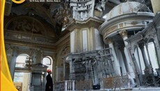 Photos of destroyed UOC churches on display in Rome