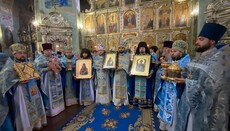 In Kryvyi Rih, UOC faithful prayerfully honored the region’s chief relic