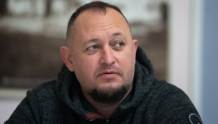 Глава заповідника "Древній Київ" Маленков. Фото: "Вечірній Київ"