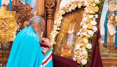 Μητροπολίτης Ονούφριος προεξήρχε της Λειτουργίας την ημέρα μνήμης της αγίας πριγκίπισσας Όλγας