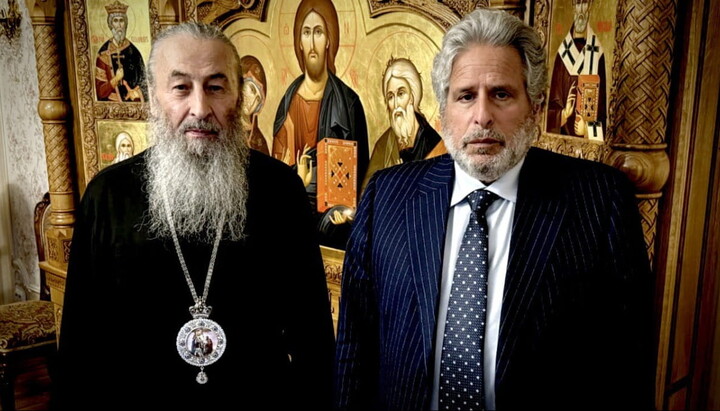 His Beatitude Onufriy and Robert Amsterdam. Photo: @robertamsterdam
