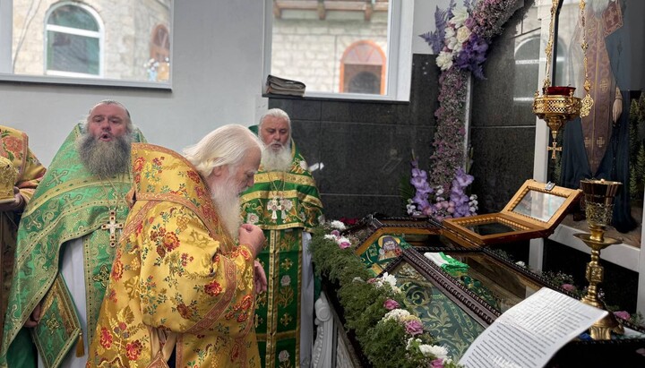 Η αγιοκατάταξη του οσίου ως αγίου πραγματοποιήθηκε το 2008. Φωτογραφία: Επισκοπή Χουστ.