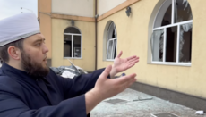 Λόγω του βομβαρδισμού του Κιέβου υπέστη ζημιές το Ισλαμικό Κέντρο