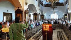 У Свято-Духівському скиту відзначили престольне свято в день прп. Серафима