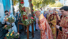 Ο Μακαριώτατος τέλεσε τη Λειτουργία στον καθεδρικό ναό του Προφήτη Ηλία στην Ποντόλ, στην πρωτεύουσα.