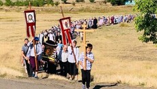 Στην Οδησσό πραγματοποιείται η ετήσια λιτανεία προς τιμήν της Θεοτόκου.