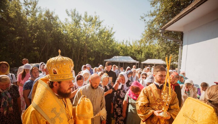 Прихід УПЦ на честь святої рівноапостольної Марії Магдалини в с. Гелетинці. Фото: Хмельницька єпархія