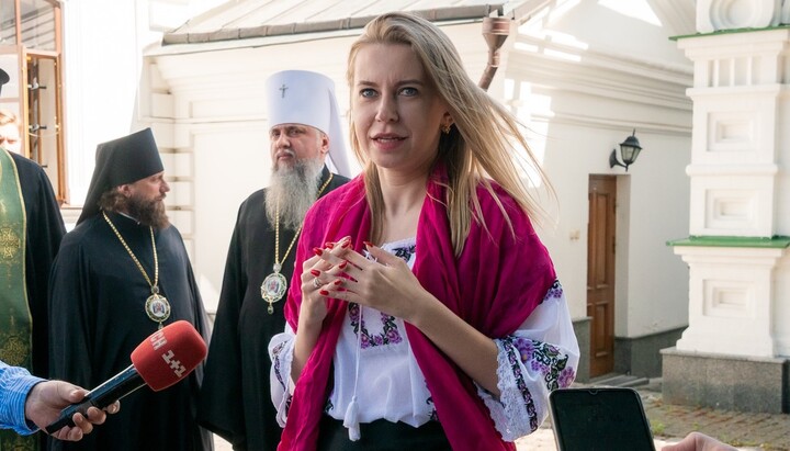 Kotliarevska and Dumenko. Photo: the Reserve's Facebook