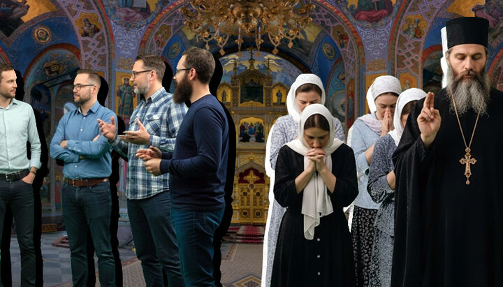 Orthodox faith or a game of religion? Sincerity versus hypocrisy. Photo: UOJ