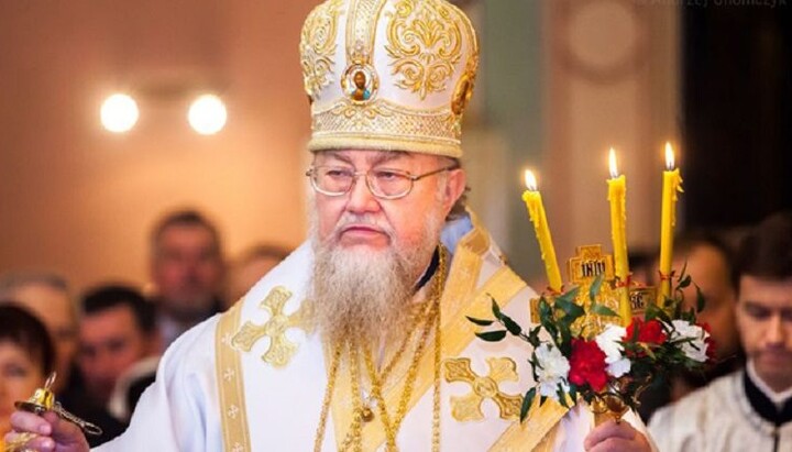 His Beatitude Metropolitan Sawa of Warsaw and All Poland. Photo: UOC
