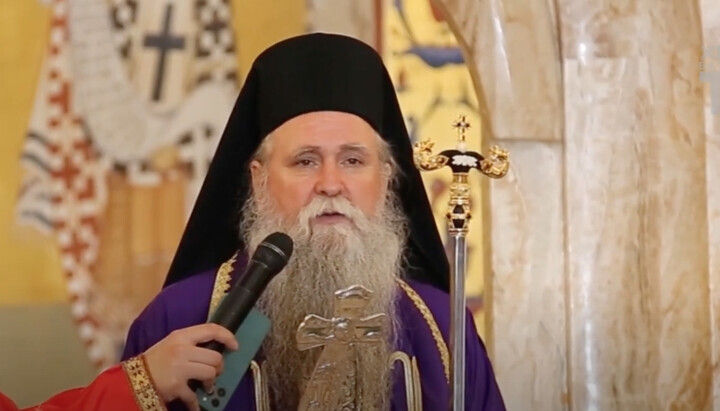 Митрополит Чорногорський привітав Предстоятеля УПЦ з 11-річчям інтронізації