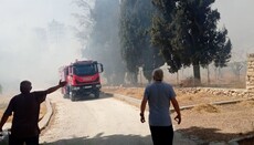 У Хевроні підпалили сад на території подвір'я Руської духовної місії