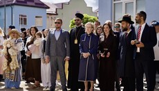 Ο Έξαρχος του Φαναρίου επισκέφθηκε την εβραϊκή γιορτή στην Ανατέβκα