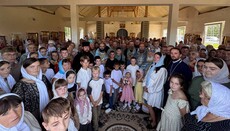 В Дубовцах на Буковине гонимая община за 3 месяца построила новых храм