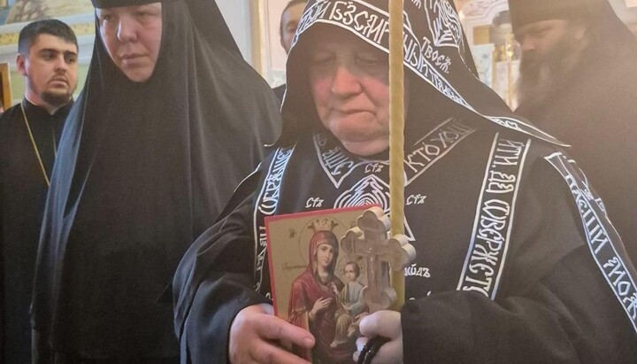 Schema-nun Nina. Photo: Facebook page of Hryhoriy Kryzyna