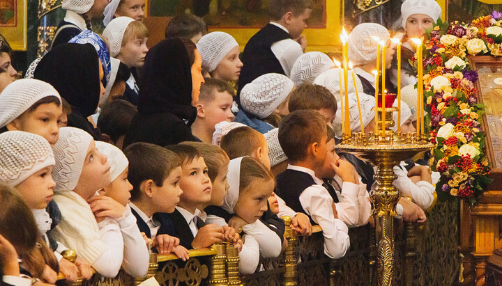 Moleben before the start of the school year. Photo: azbyka