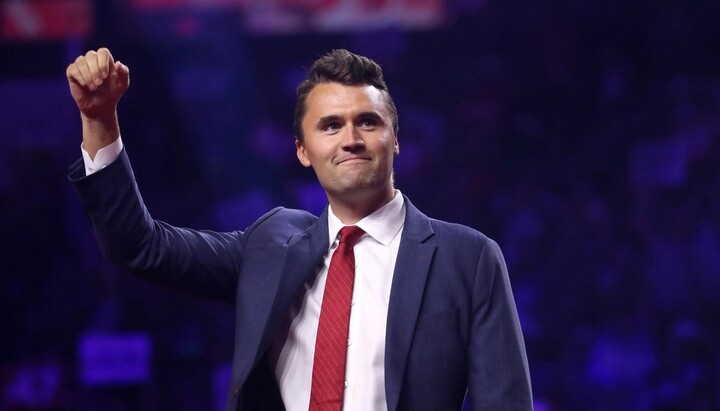 Чάρλι Κερκ. Φωτογραφία: facebook.com/realCharlieKirk