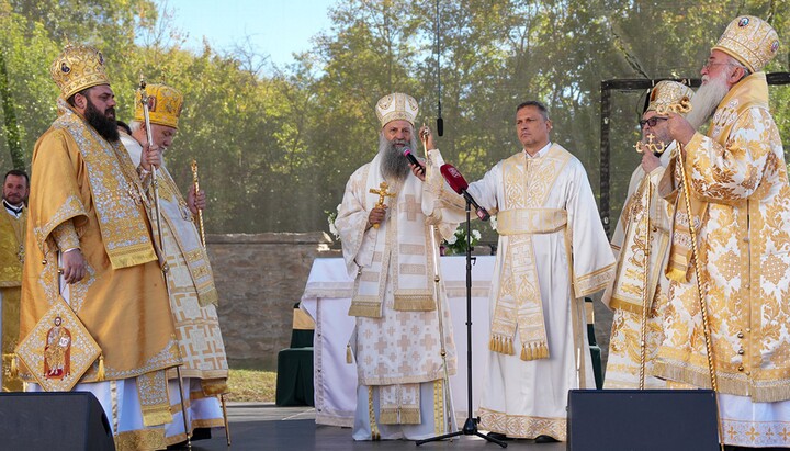 Торжества з нагоди 800-річчя монастиря Месич. Фото: пресслужба Сербської Православної Церкви.