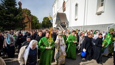 В Одессе тысячи верующих УПЦ почтили память преподобного Кукши