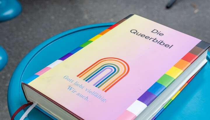The stolen "Queer Bible". Photo: Sabine Zgraggen