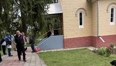 У Нагорянах ПЦУ захопила храм УПЦ за допомогою болгарки та лома