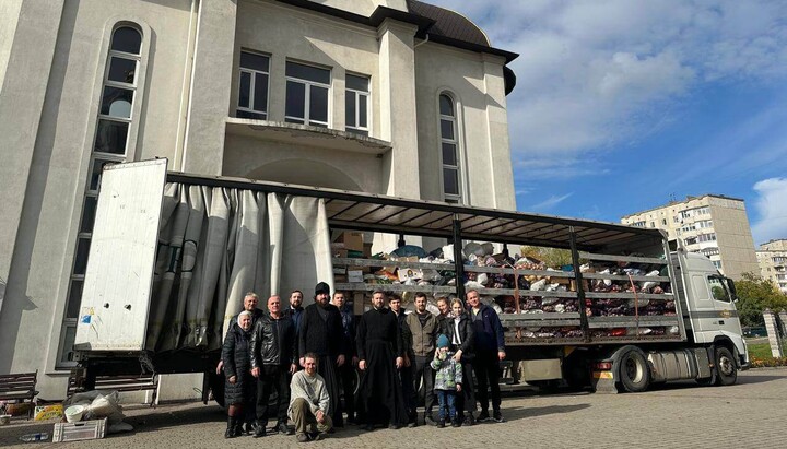 Aid for the Sviatohirsk Lavra. Photo: Rivne Eparchy