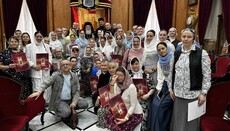 Οι προσκυνητές από τη Βουκοβίνα επισκέφθηκαν τον Πατριάρχη Ιεροσολύμων