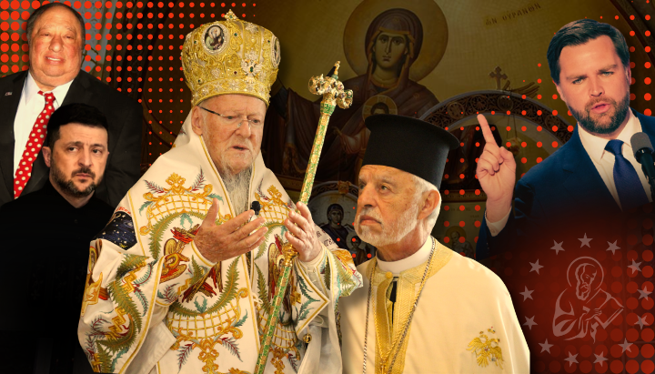 Most of Patriarch Bartholomew’s visit to the United States was devoted to political meetings. Photo: UOJ