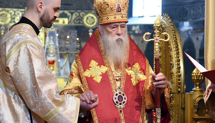 Філарет на святкуванні 30-річчя "патріаршества". Фото: УПЦ КП