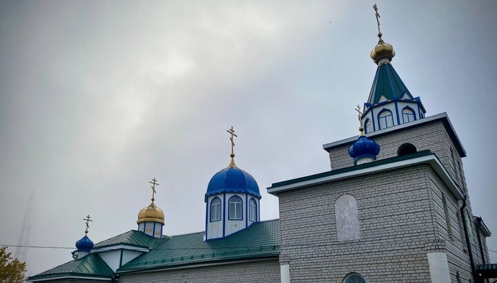 Вознесенский храм УПЦ в п. Краснопавловка. Фото: Харьковская епархия