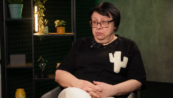 Liudmyla Fylypovych. Photo: YouTube channel “Tse Nikhto Ne Budе Dyvytys” ["No One Is Going to Watch This"]