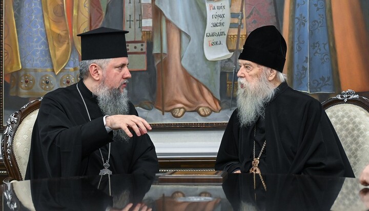 Epifaniy Dumenko and Filaret Denysenko. Photo: OCU