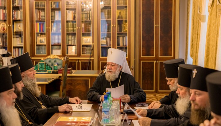 Засідання Синоду Православної Церкви Молдови. Фото: mitropolia.md