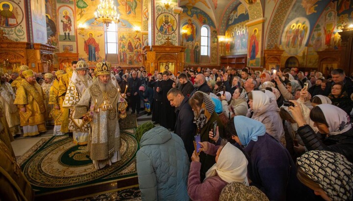 Праздничное богослужение. Фото: Одесская епархия