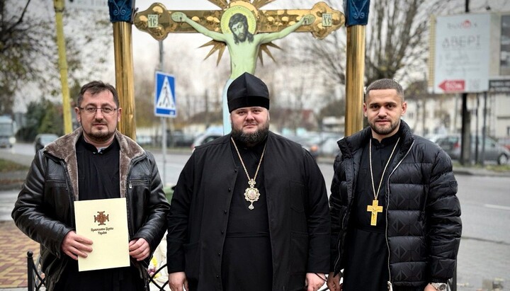 Бывший клирик УПЦ Виталий Чорба, «епископ» и клирик Закарпатской епархии ПЦУ. Фото: eparhia.uz.ua