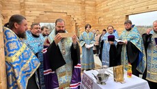 У Кароліно-Бугазі здійснили закладку нового храму Одеської єпархії УПЦ