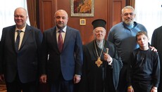 Про нагородження в Константинопольському Патріархаті голови ОЗГ