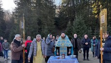 У селі Шепіт на Буковині освятили каплицю на честь Василія Великого