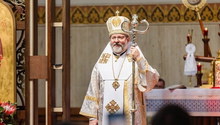 Sviatoslav Shevchuk in Australia. Photo: UGCC