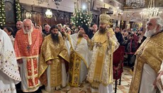 Ієрарх УПЦ звершив нічну Літургію в соборі святителя Спиридона на Корфу