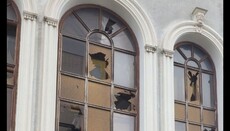 Ο ναός της Γέννησης της Θεοτόκου υπέστη ζημιές από βομβαρδισμό στη Χερσώνα