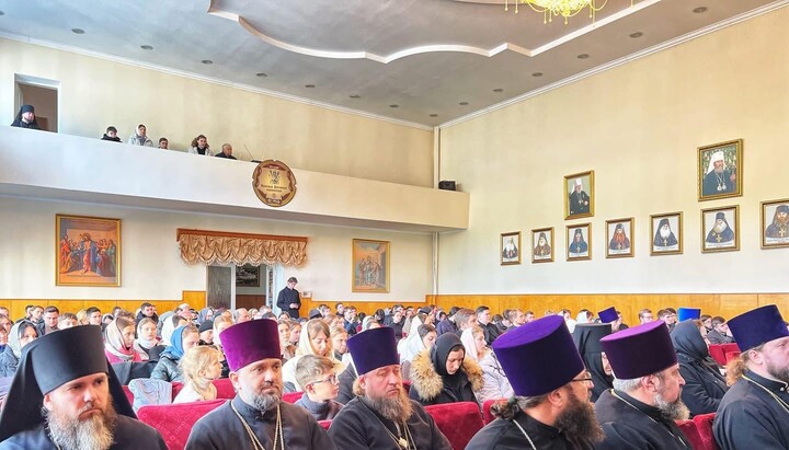 Celebrations on the occasion of the 80th anniversary of the revival of the Theological Seminary in Odesa. Photo: ODS