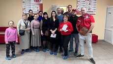 Clergy and laity of Kirovohrad Eparchy become blood donors