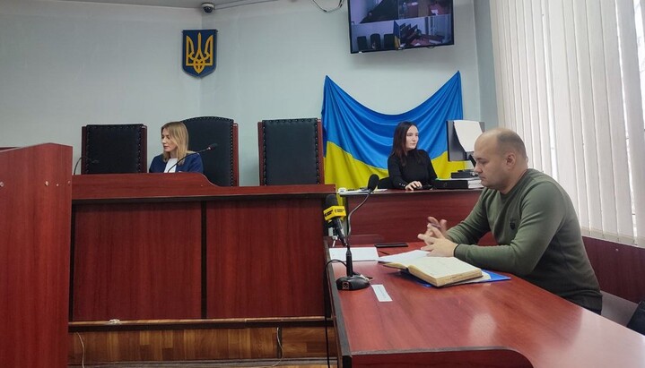 A court session on the case of Metropolitan Theodosiy in Cherkasy, December 18, 2025. Photo: Cherkasy/Oksana Shved
