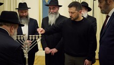 Zelensky congratulates Jews on Hanukkah