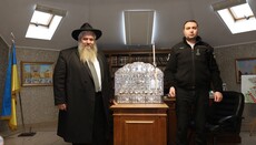 Буданов запалив першу свічку юдейської Хануки