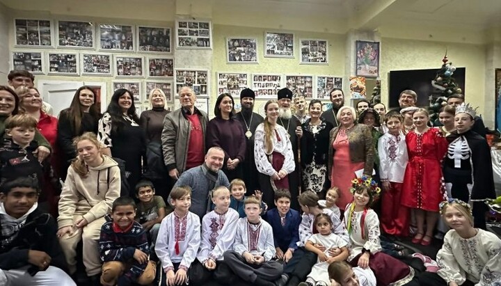 Hierarchs of the UOC visited a children's home in Uzhgorod. Photo: Mukachevo Eparchy