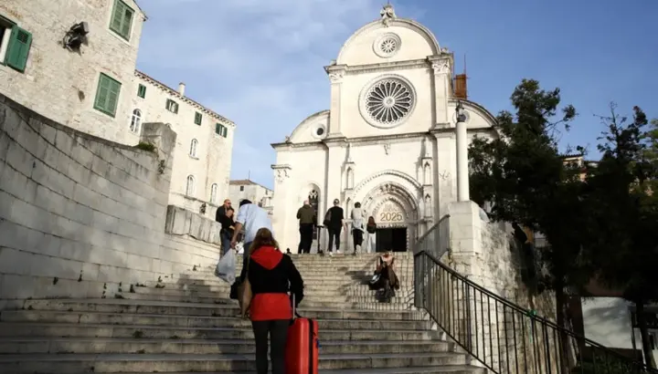 Η Εκκλησία του Γκόσπα βαν Γκράντα στην Κροατία. Φωτογραφία: πύλη B92.net.