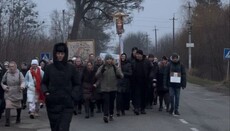 Στη Βουκοβίνα πραγματοποιήθηκε λιτανεία προς το μοναστήρι της δικαίας Άννας