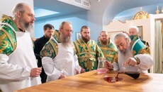 In Kyiv, His Beatitude consecrates St. Nicholas Sviatosha Church 